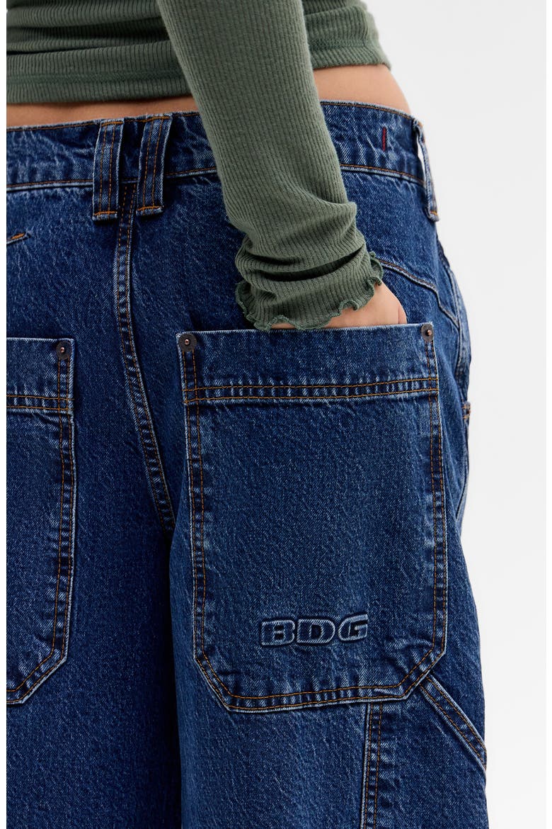 Niko Skate Wide Leg Jeans, Alternate, color, MID VINTAGE