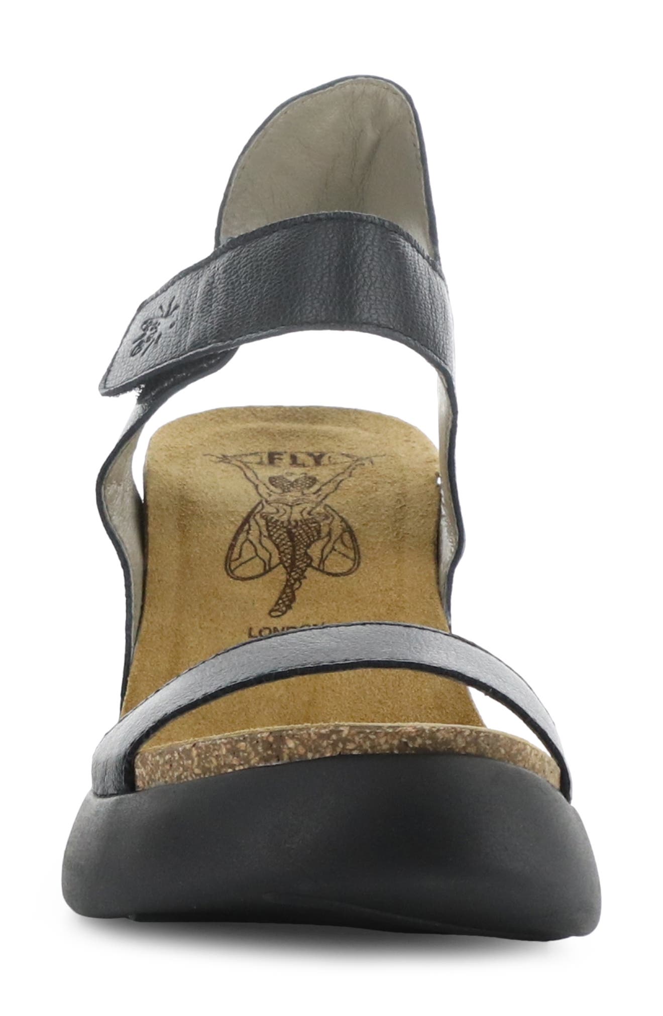 Fly London Gogo Platform Wedge Sandal, Alternate, color, 