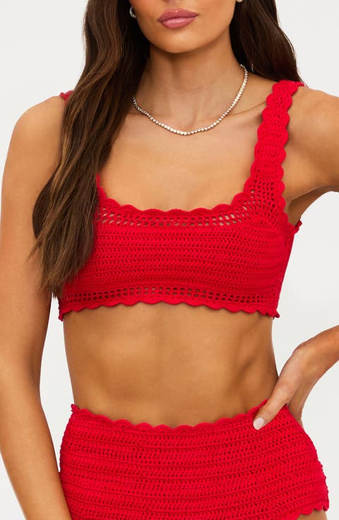 Andy Crochet Bikini Top