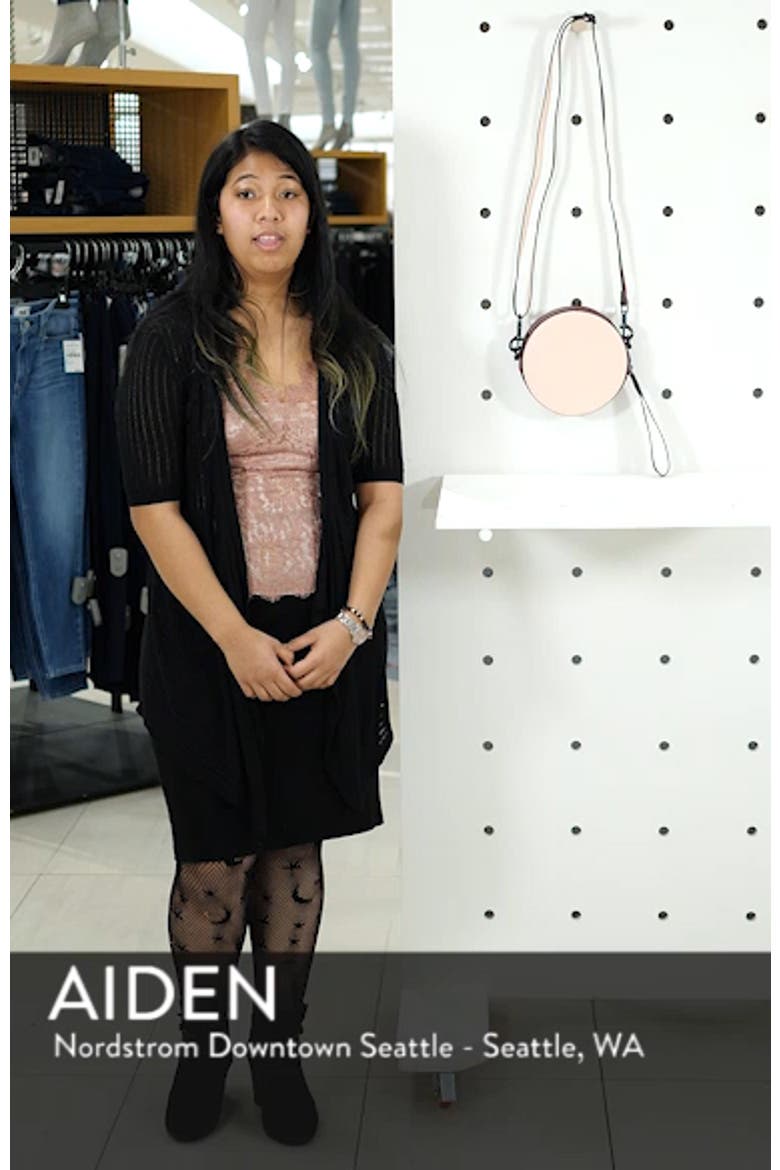 Faux Leather Colorblock Canteen Crossbody Bag video