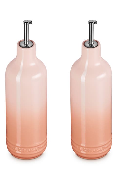 Set of 2 Stoneware Cruets