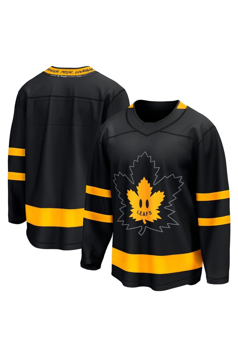 Men's Fanatics Branded Mitchell Marner Black Toronto Maple Leafs Alternate Premier Breakaway Reversible Player Jersey, Alternate, color, Black