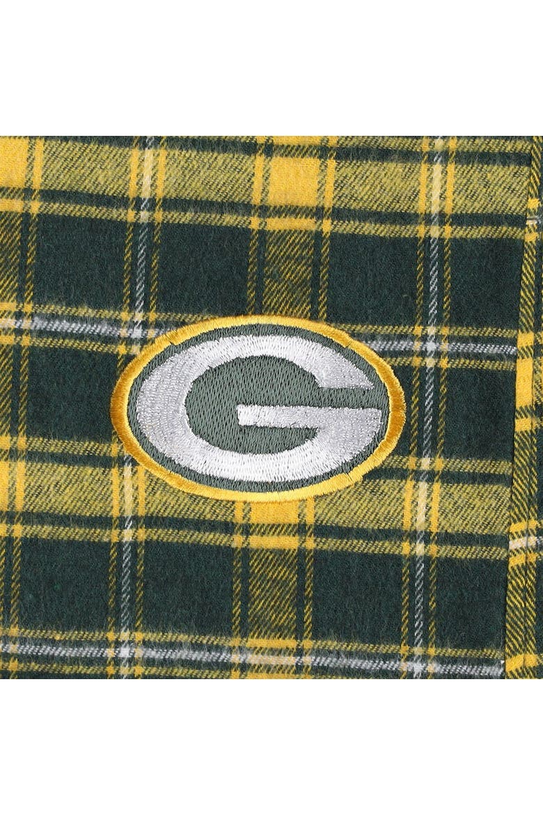 Women's Concepts Sport Green Green Bay Packers Plus Size Badge T-Shirt & Flannel Pants Sleep Set, Alternate, color, Green