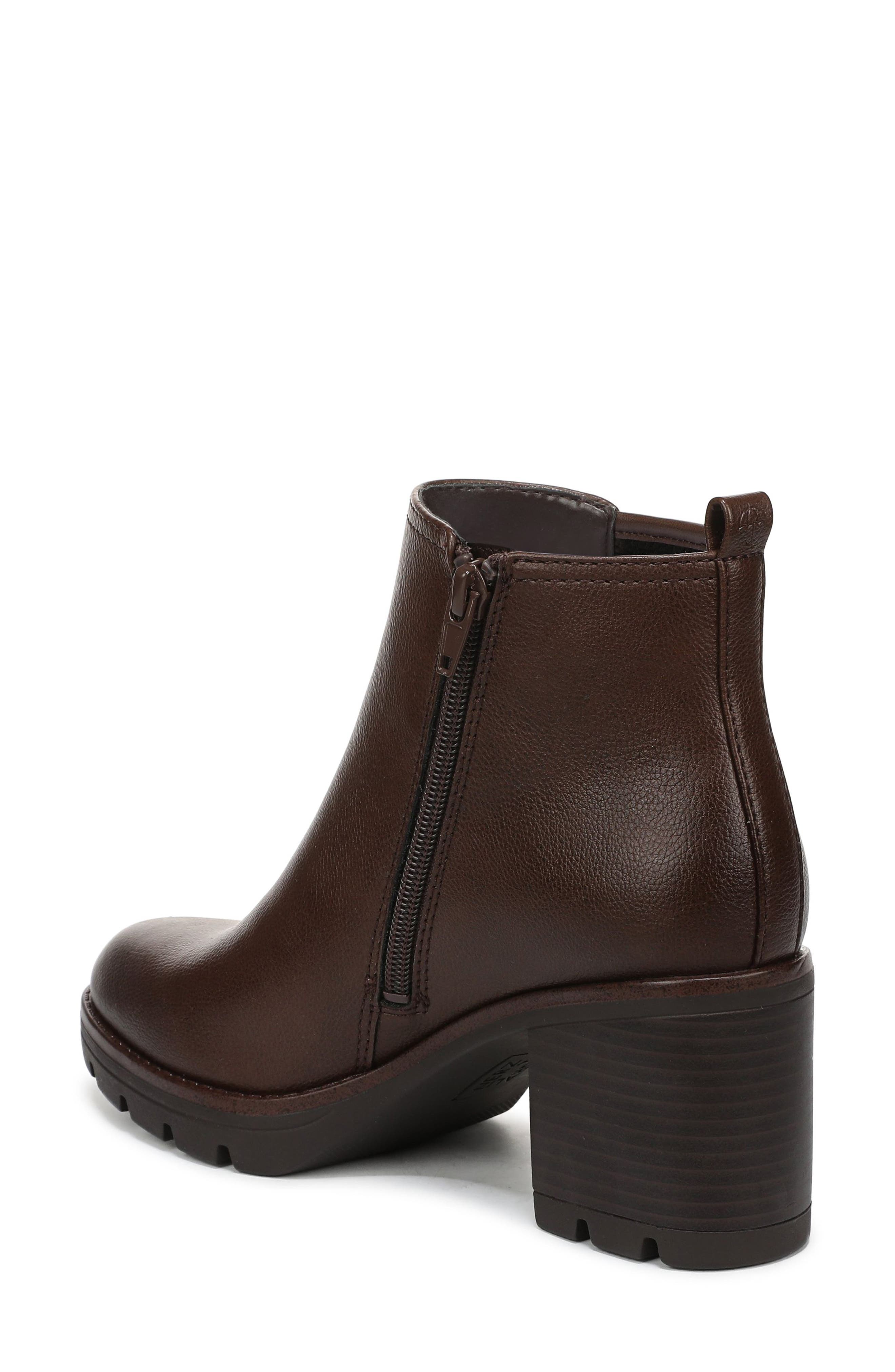 Madalynn Chelsea Boot, Alternate, color, DARK BROWN FAUX LEATHER