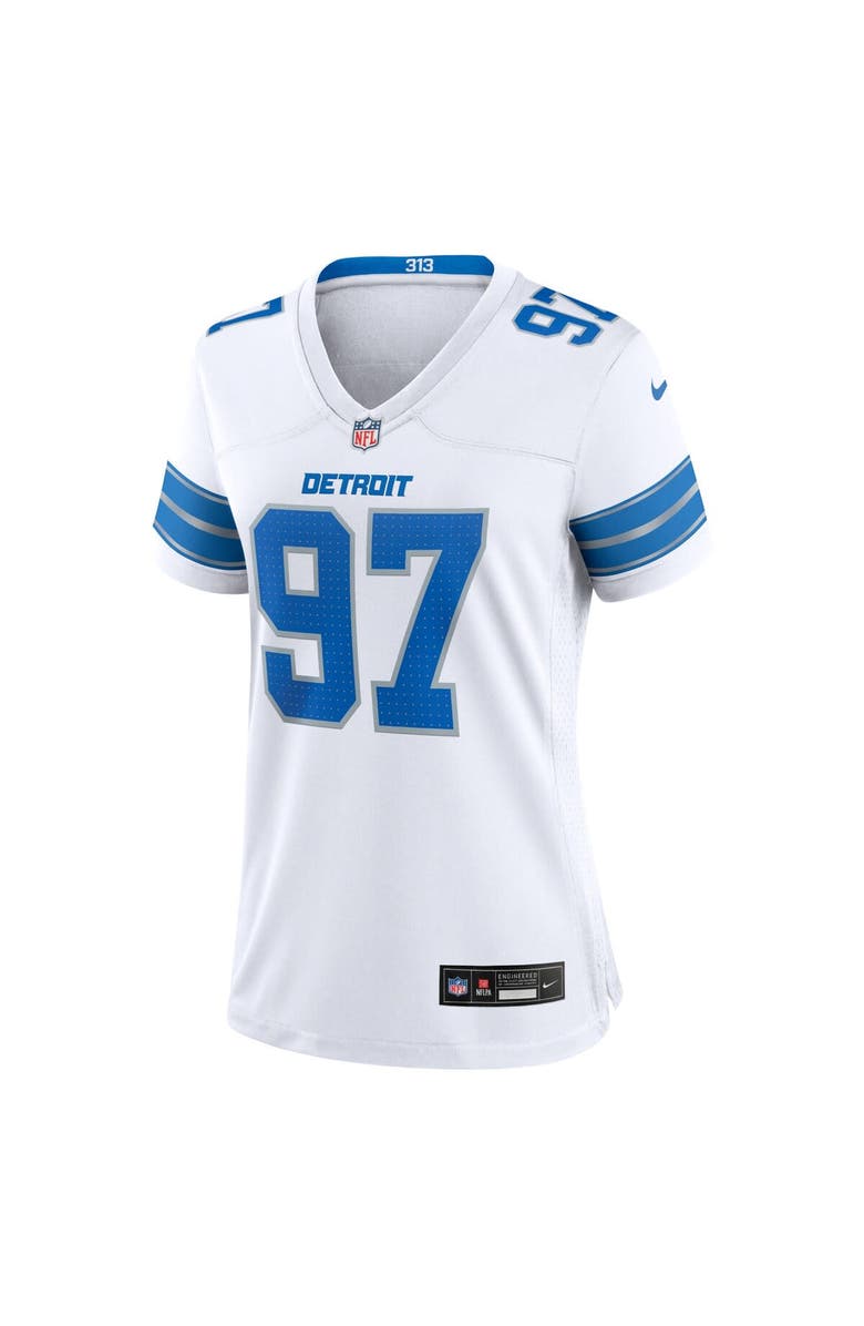 Nike Women's Nike Aidan Hutchinson White Detroit Lions Game Jersey, Alternate, color, White