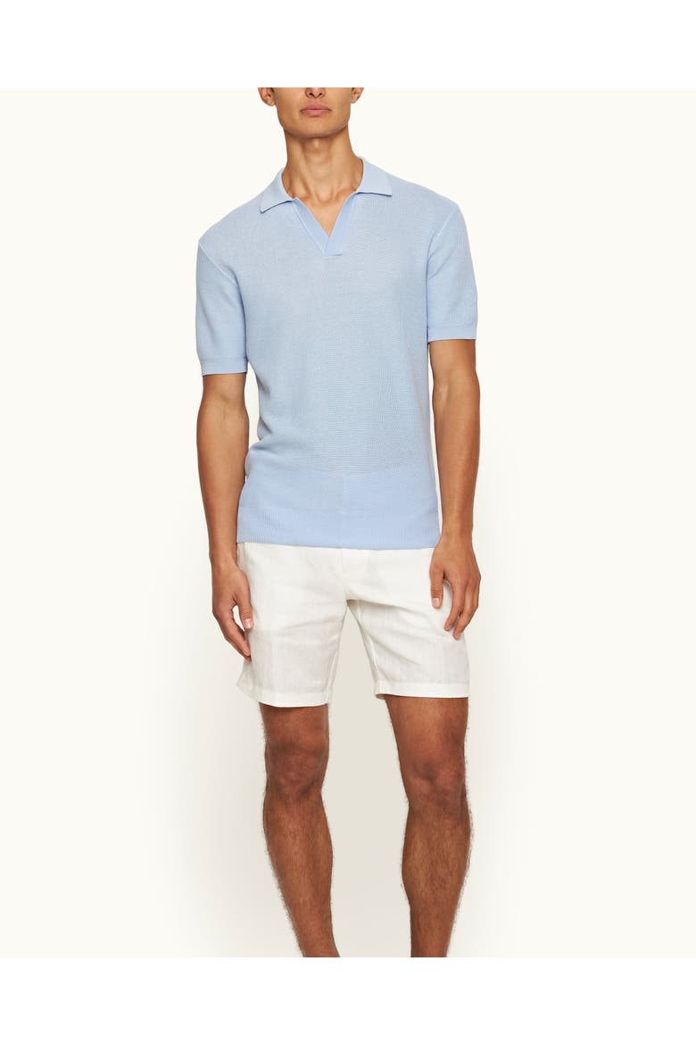 Norwich Lino Tailored Fit Smart Italian Linen Shorts, Main, color, WHITE SAND