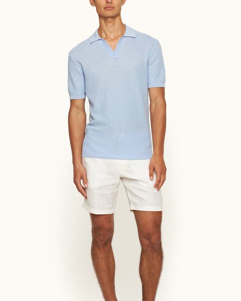 Norwich Lino Tailored Fit Smart Italian Linen Shorts
