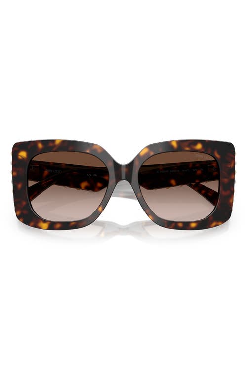 JIMMY CHOO JIMMY CHOO 54MM BUTTERFLY SUNGLASSES