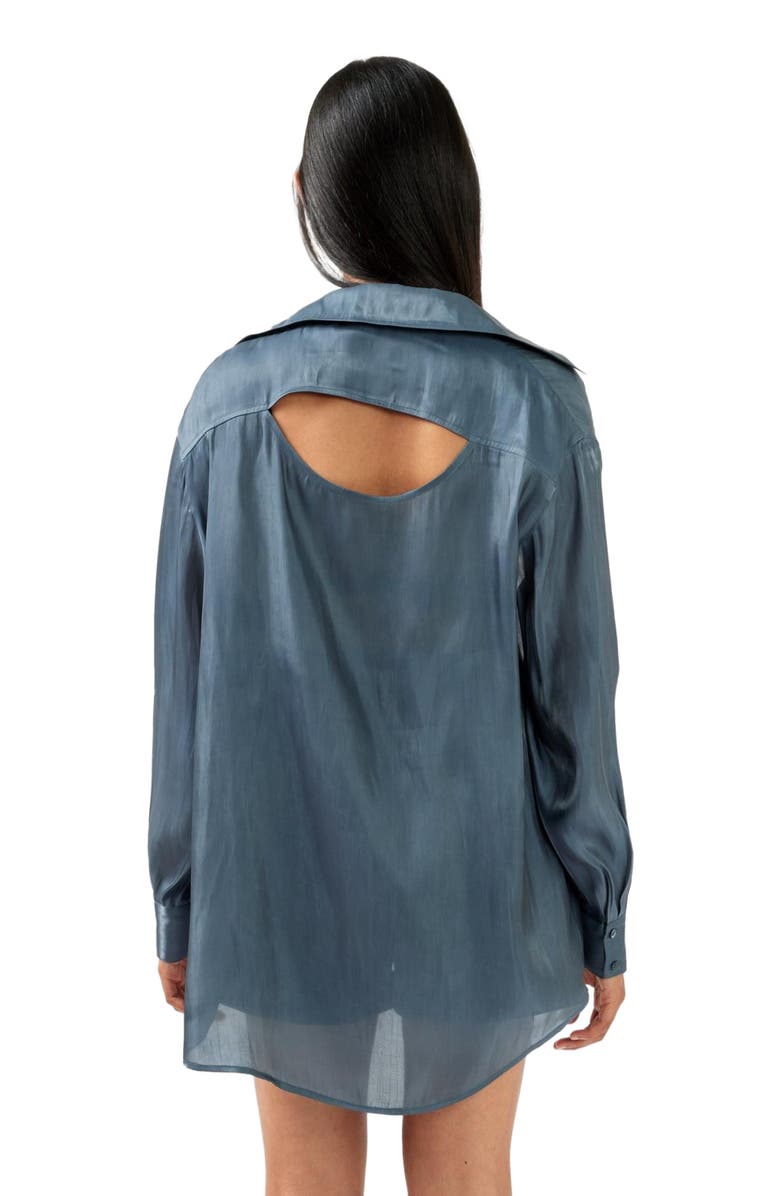 Belle & Bloom Back To You Iridescent Shirt, Alternate, color, Slate