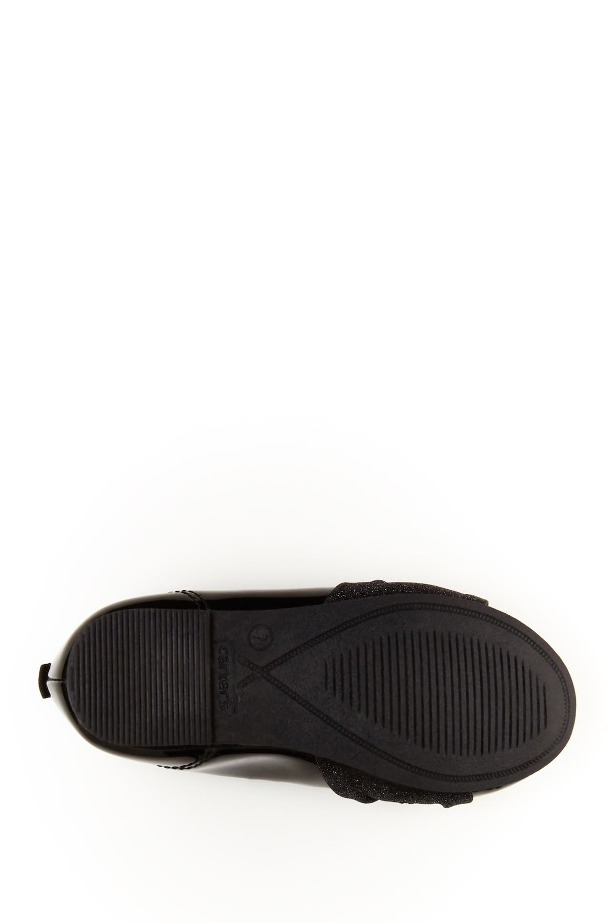 Josie Glitter Knot Slipper, Alternate, color, BLACK