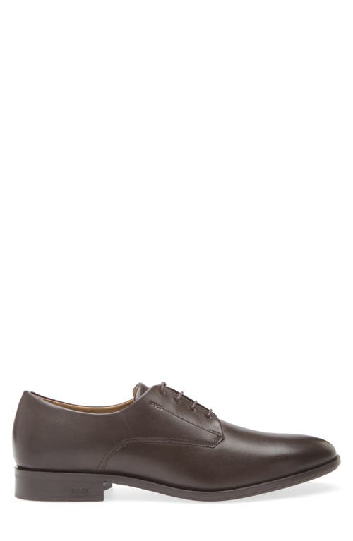 Hugo Boss Boss Colby Plain Toe Derby In Brown