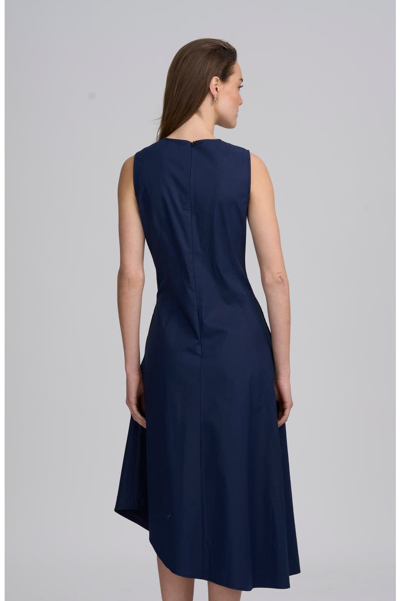 Asymmetrical Dress, Alternate, color, NAVY