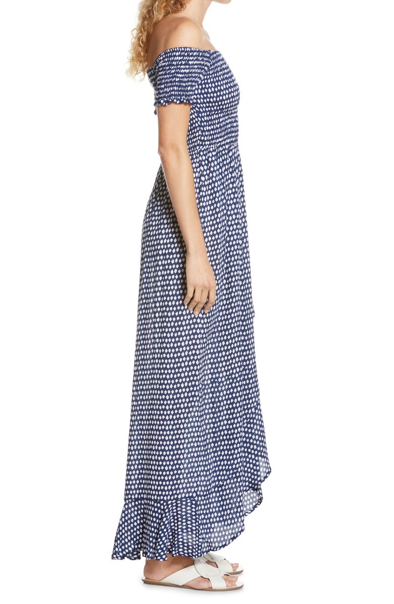 Tiare Hawaii Cheyenne Off the Shoulder Maxi Dress, Alternate, color,