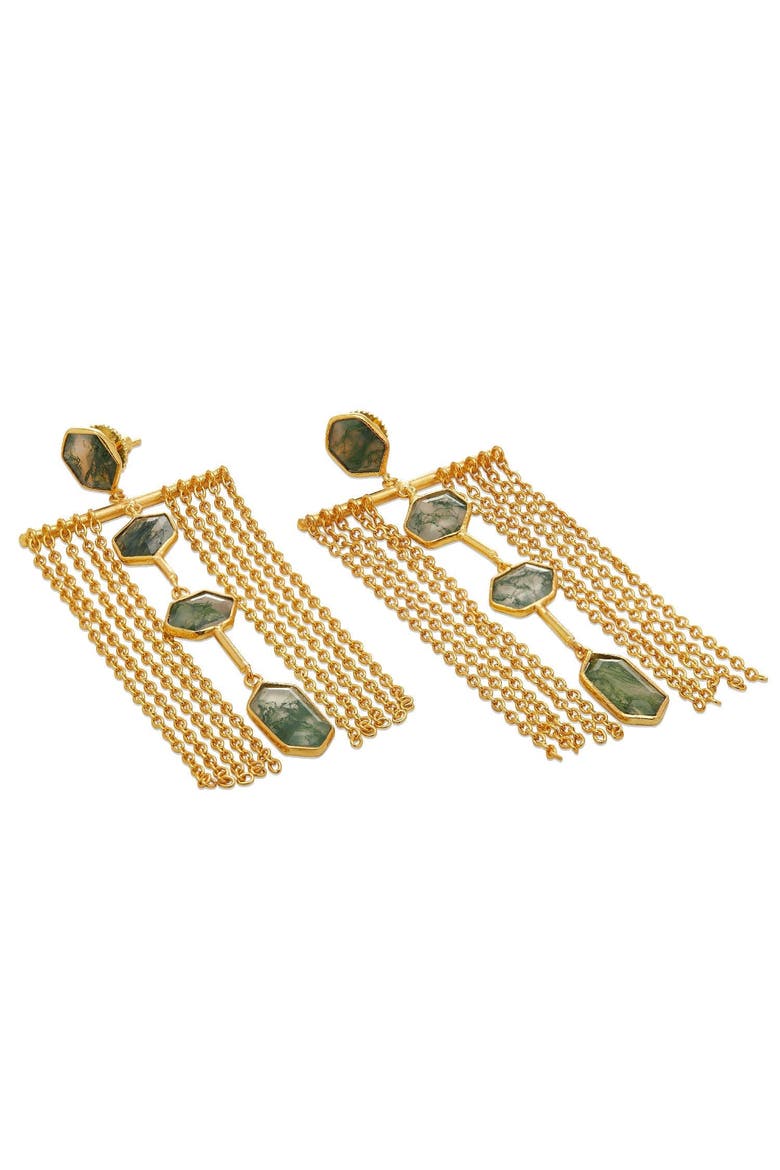 ZELENA CHANDELIERS, Alternate, color, Gold Plated