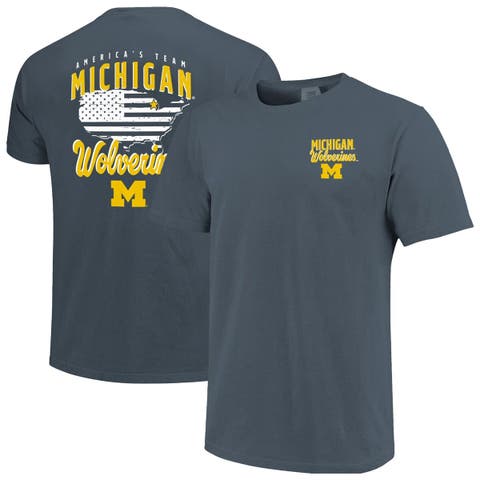 Men's  Navy Michigan Wolverines America's Team T-Shirt