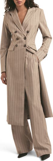 Favorite Daughter The Meyer Double Breasted Longline Coat Favorite Daughter The Meyer Double Breasted Longline Coat
