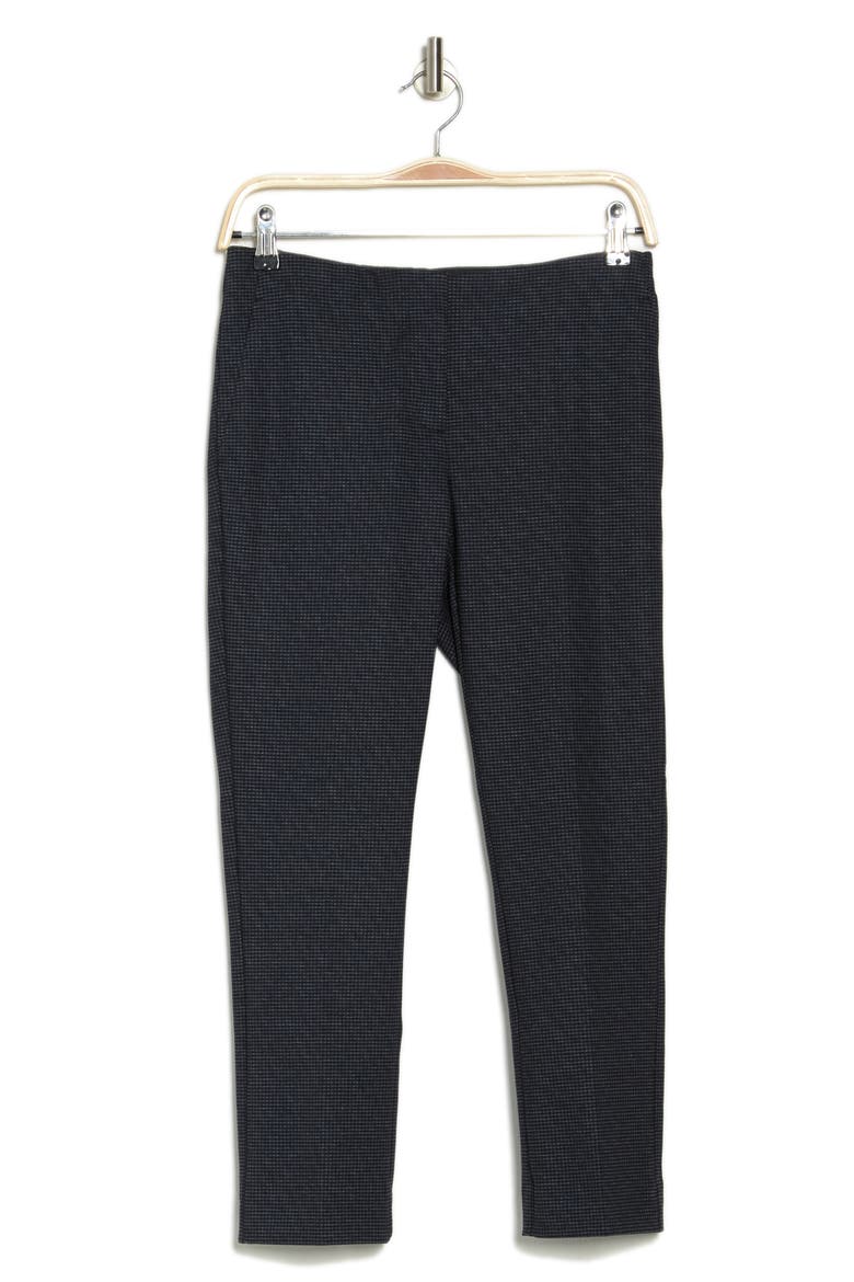 Lily Straight Cut Ankle Pants, Alternate, color, BLACK/ GREY