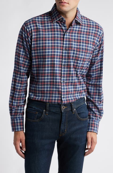 Gander Plaid Twill Sport Shirt