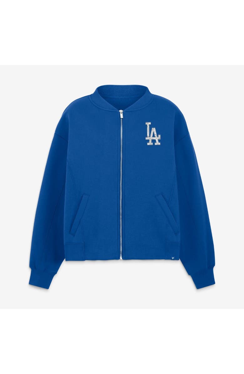 FANATICS Women's Fanatics Royal Los Angeles Dodgers Oversized Rage Against Full-Zip Jacket, Main, color, Royal