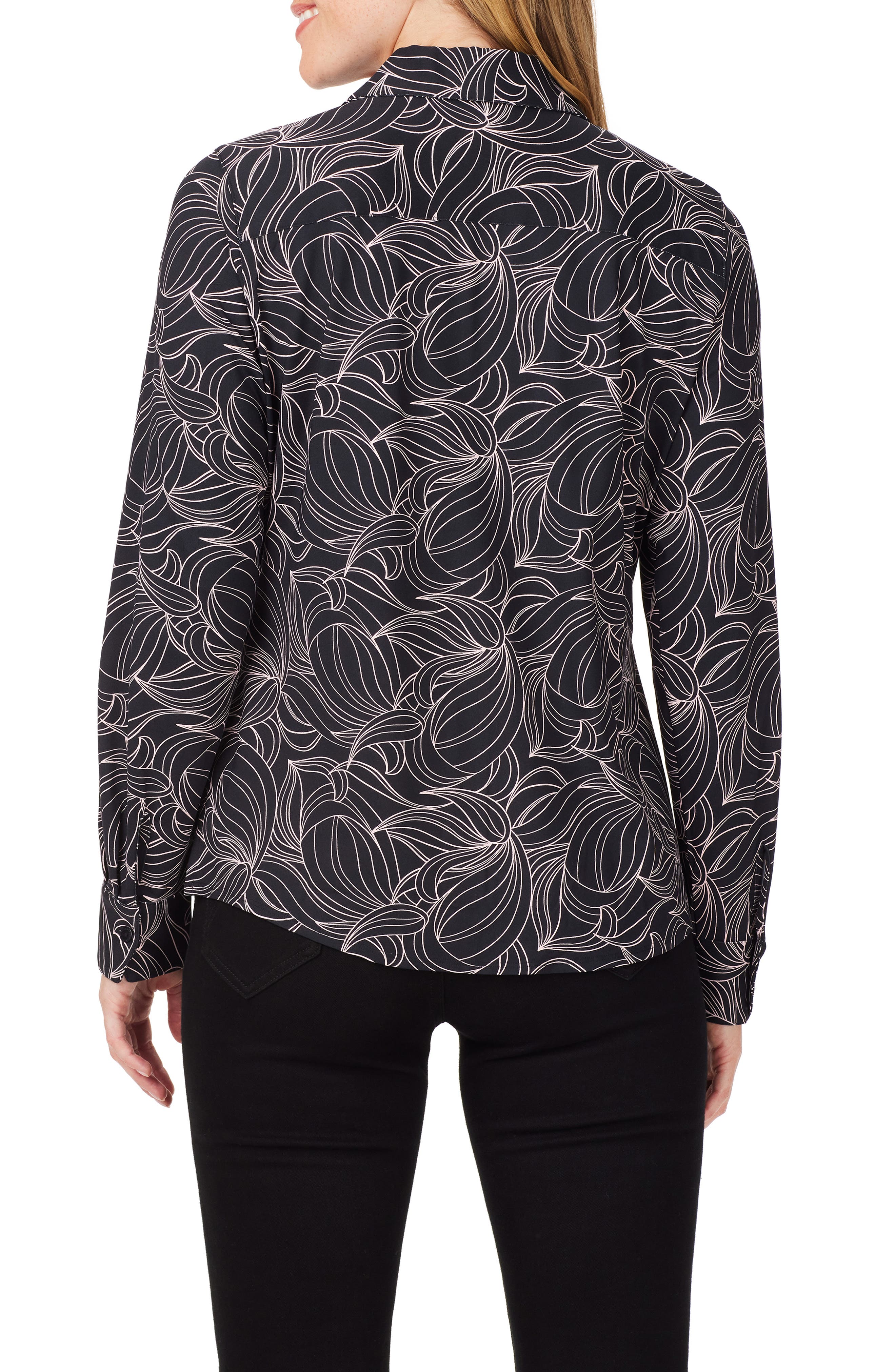 Swirling Slope Button-Up Shirt - image 2