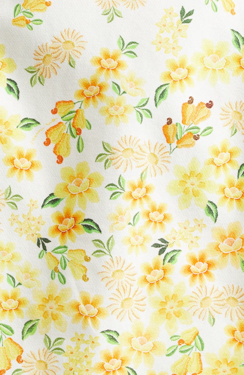 FARM Rio Azaleia High Waist Belted Miniskirt, Alternate, color, 