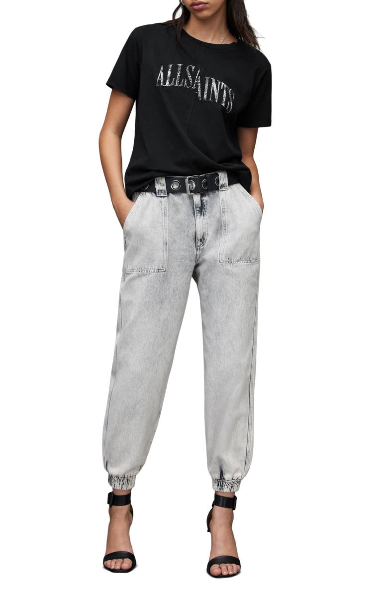 AllSaints Revo Mic Graphic Tee, Alternate, color, 