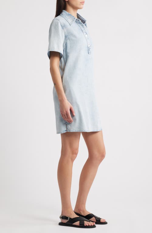 Rag & Bone Blue Ultra Featherweight Jocelyn Denim Minidress