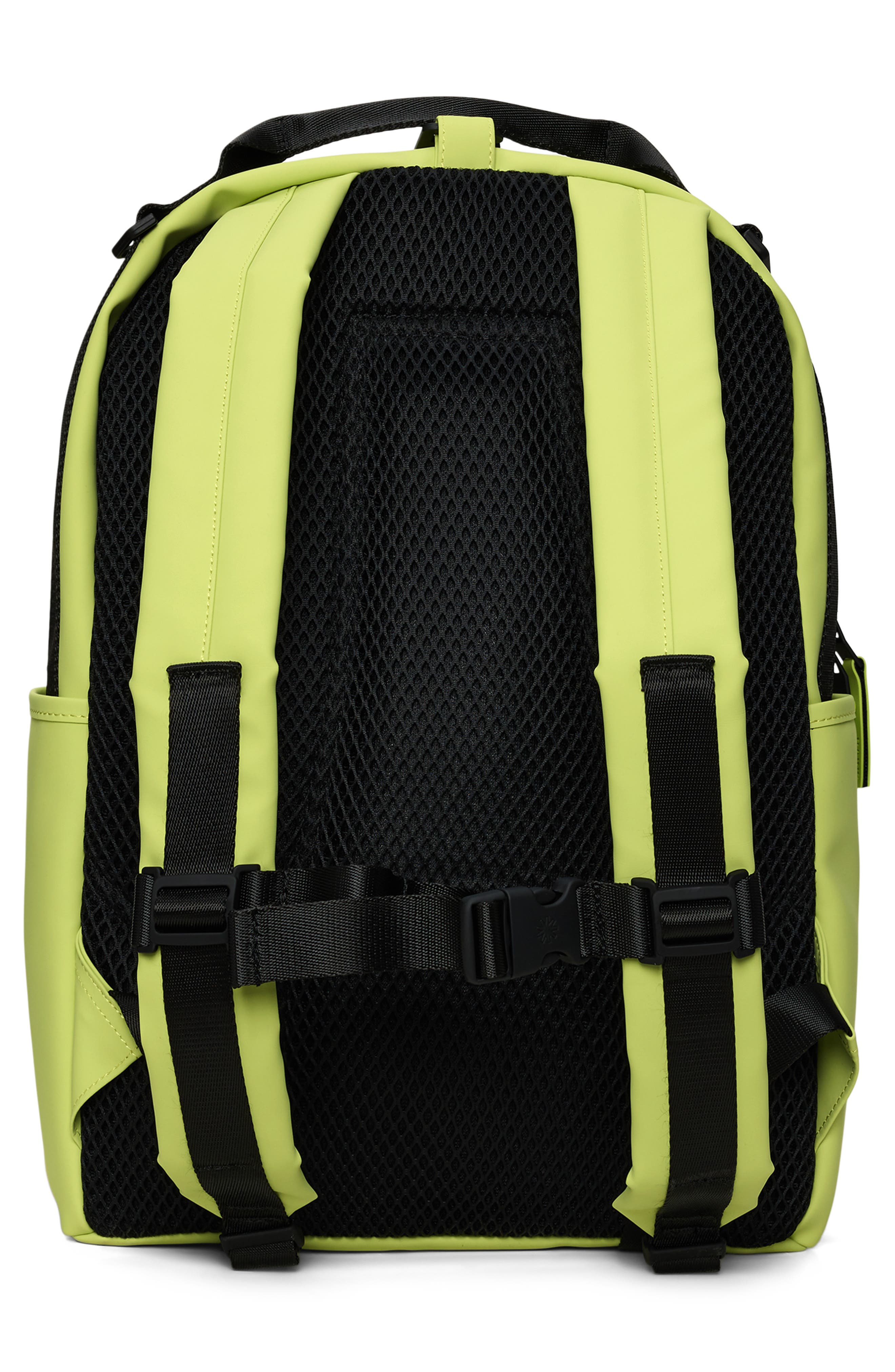 Rains Waterproof Clip Front Backpack, Alternate, color, Acid