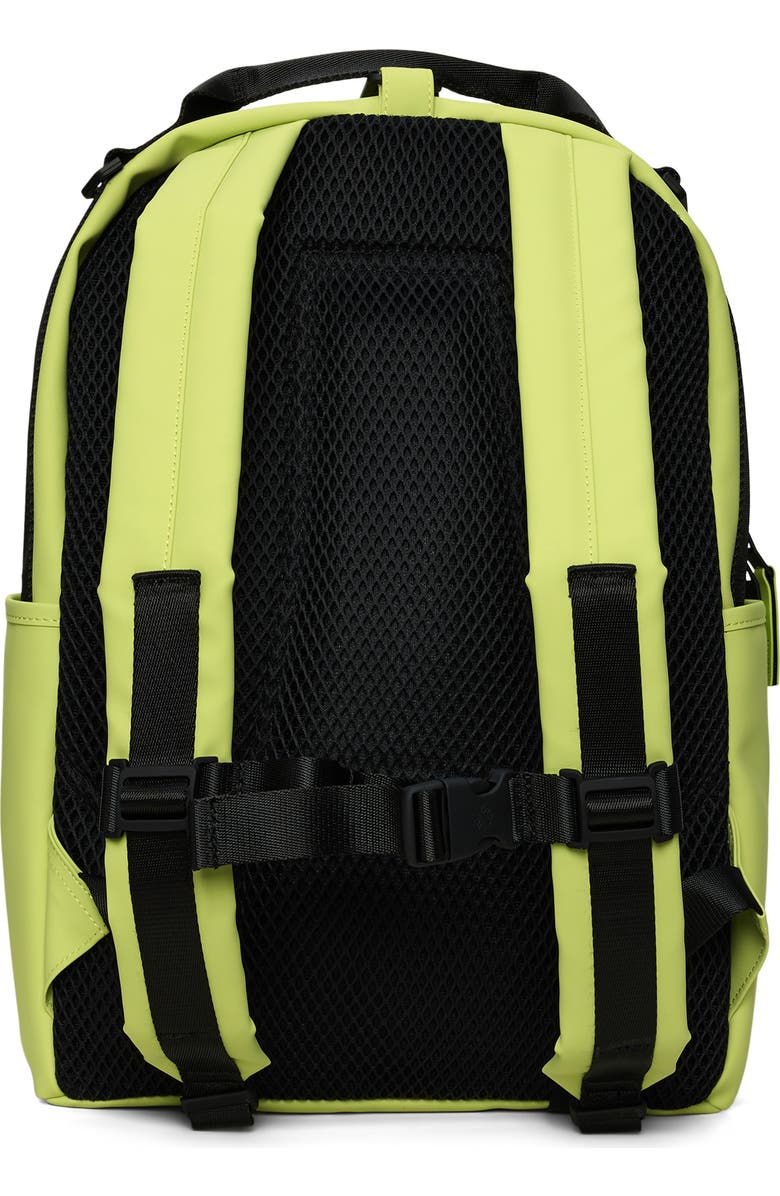Rains Waterproof Clip Front Backpack, Alternate, color, Acid