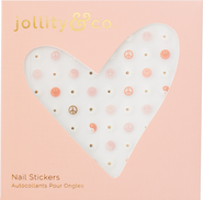 Jollity & Co Peace & Love Nail Stickers