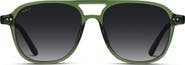 WMP Eyewear Hayden - 53mm Double Bridge Aviator Polarized Sunglasses