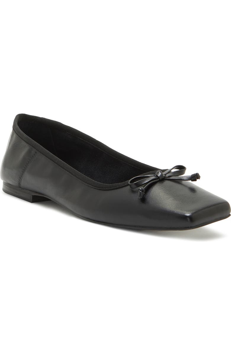Vince Camuto Elanndo Square Toe Ballet Flat, Main, color,