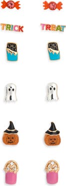 Leith 6-Pack Halloween Stud Earrings