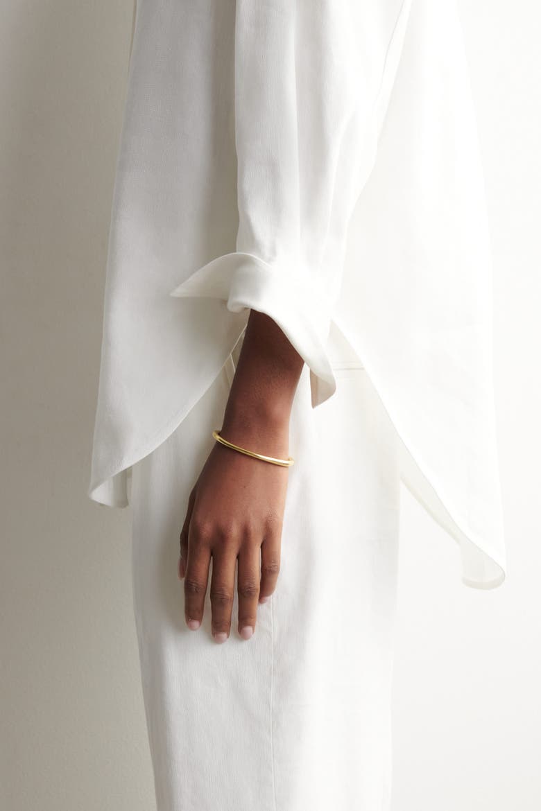 Teardrop Cuff, Alternate, color, GOLD