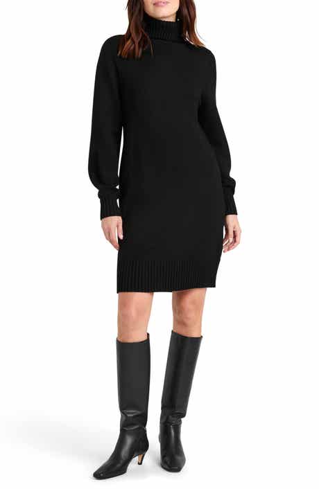 Splendid x @cellajaneblog Turtleneck Long Sleeve Sweater Dress