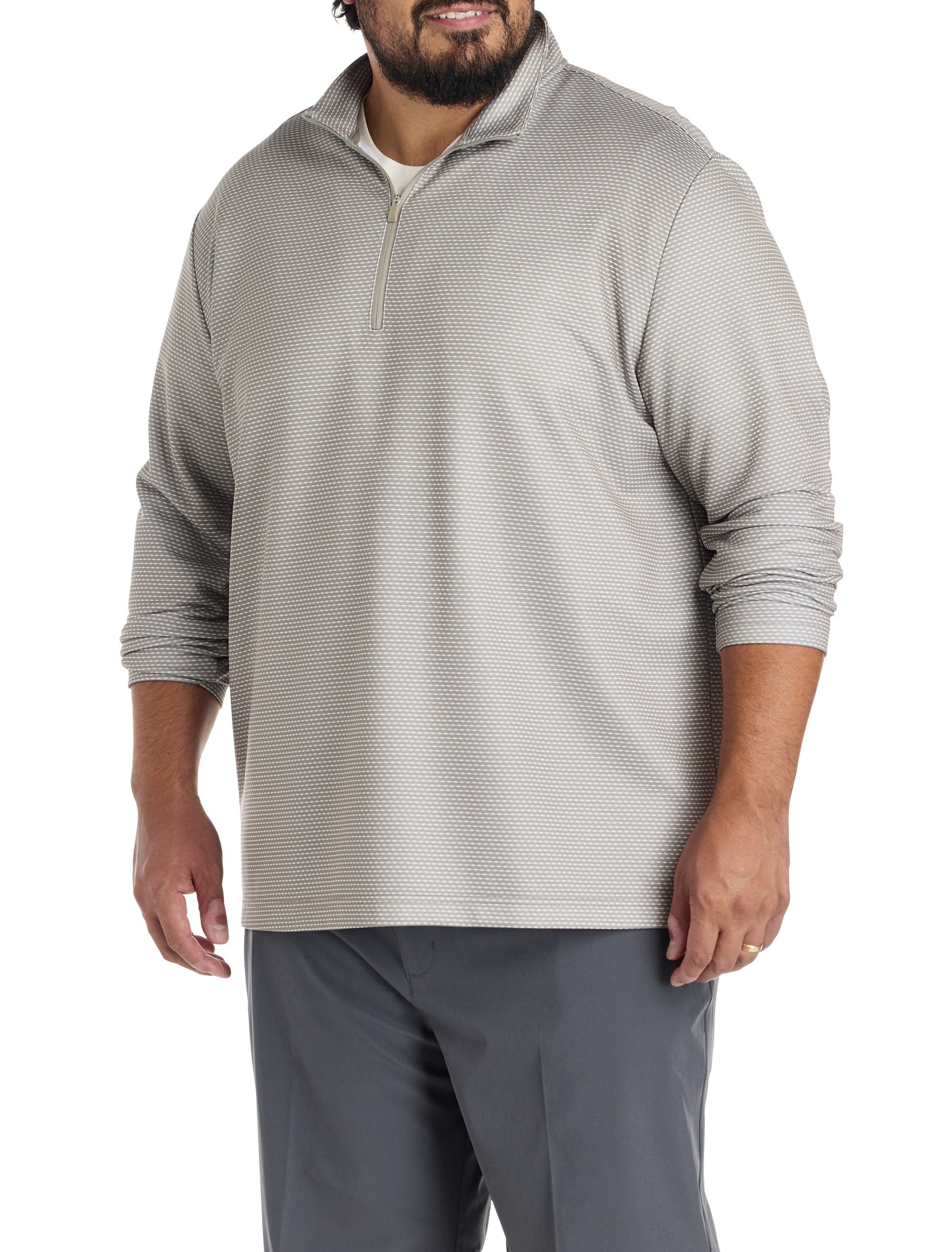 Big & Tall 1/4-Zip Performance Pullover - image 3