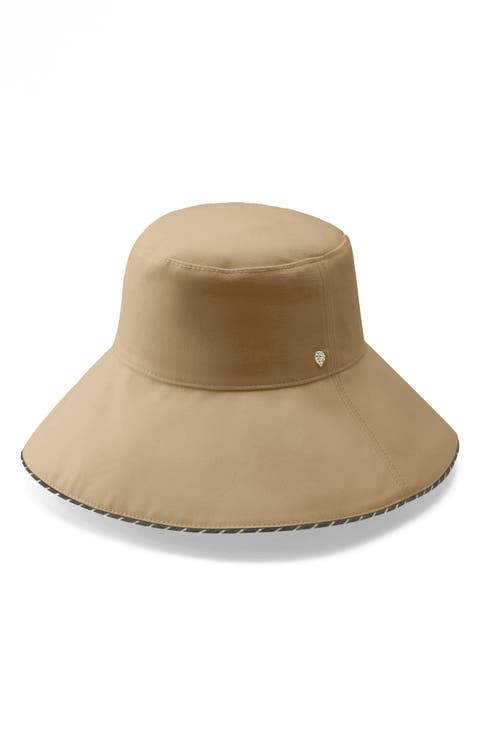 Wide Brim Cotton Bucket Hat