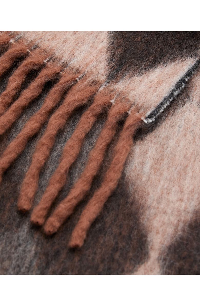 MANGO Argyle Scarf, Alternate, color, 