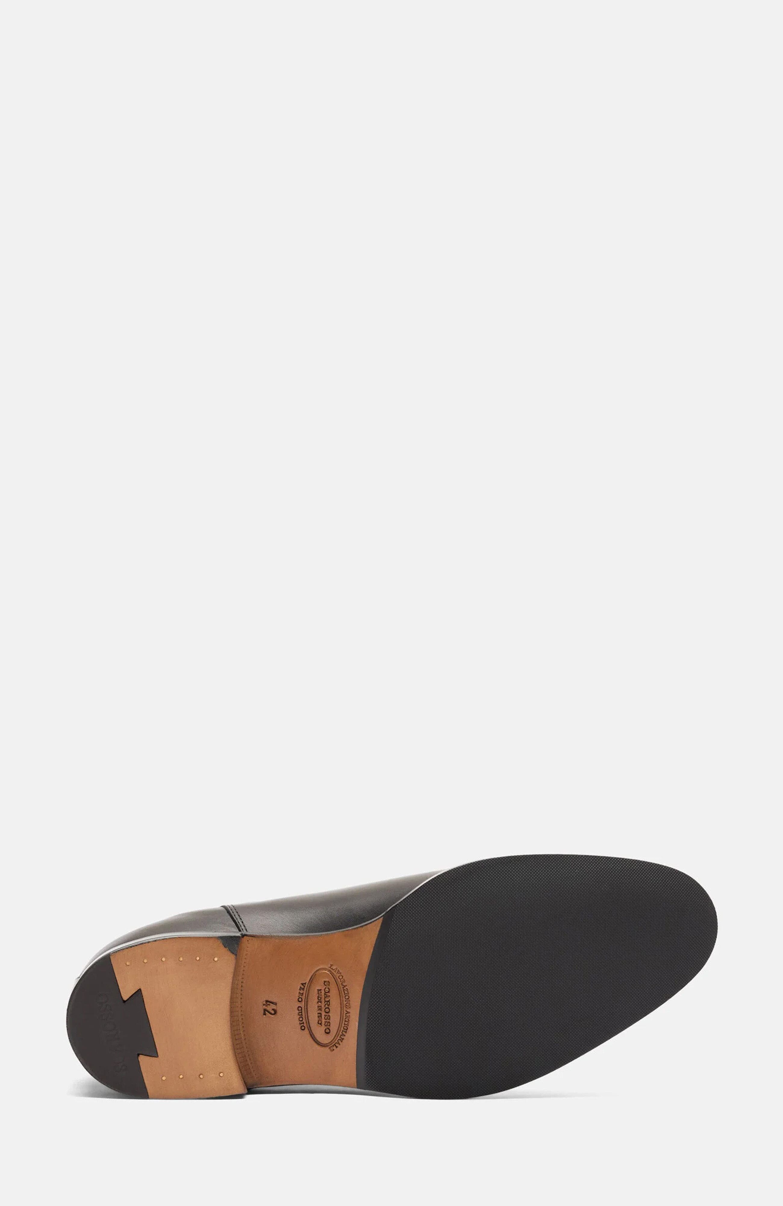 SCAROSSO Giancarlo Chelsea Boots, Alternate, color, Black Calf