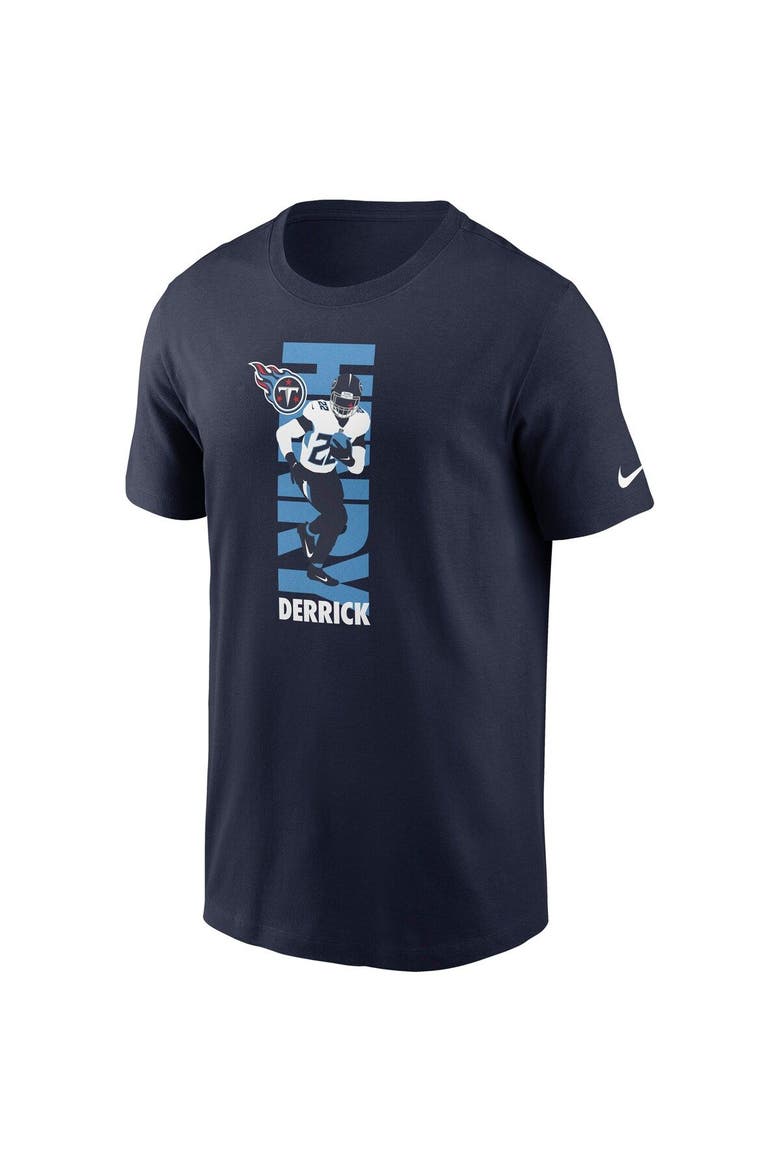 Men's Nike Derrick Henry Navy Tennessee Titans Player Graphic T-Shirt, Alternate, color, Navy