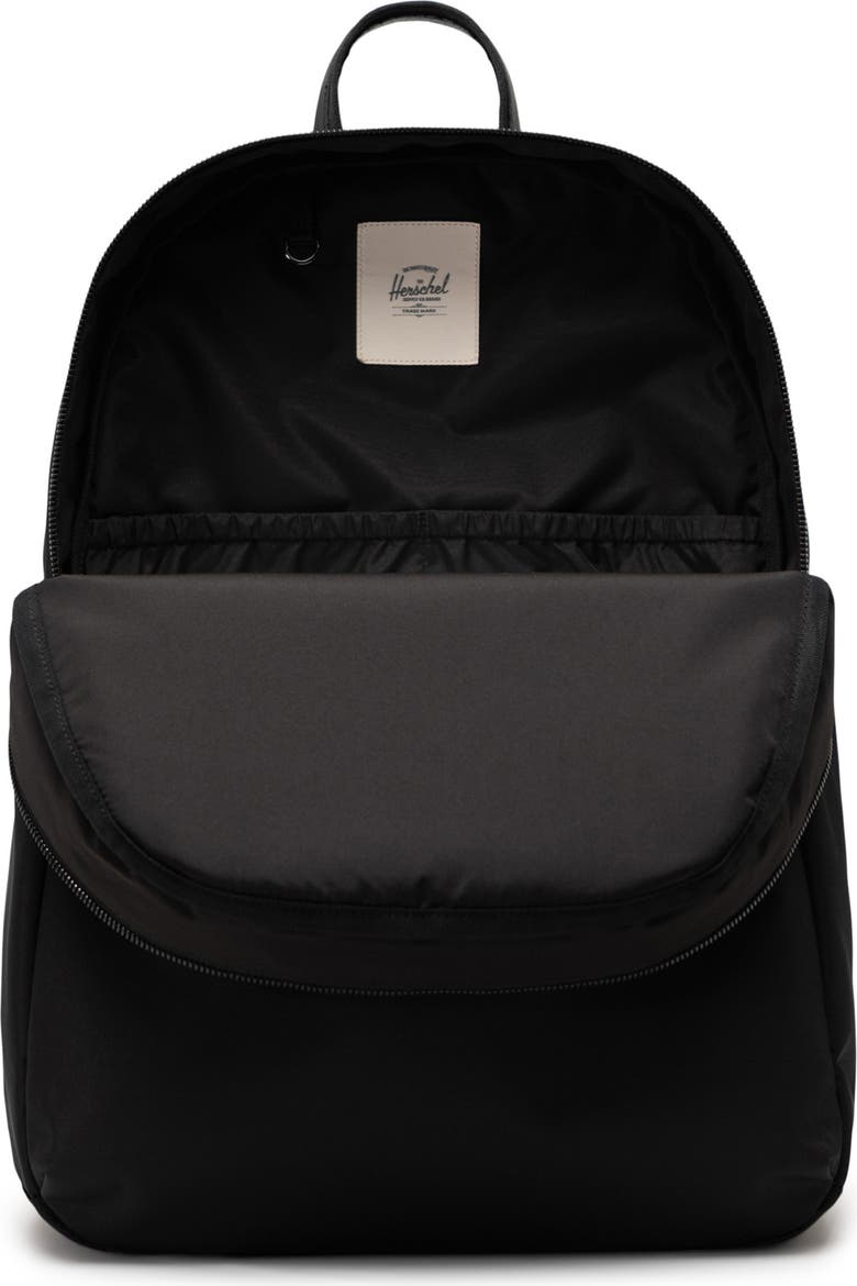 black leather backpack herschel Retreat Supply Co. USA The Herschel Classic XL Backpack in black is built for men who need space and style in one Herschel Backpack Leather Bottom Herschel