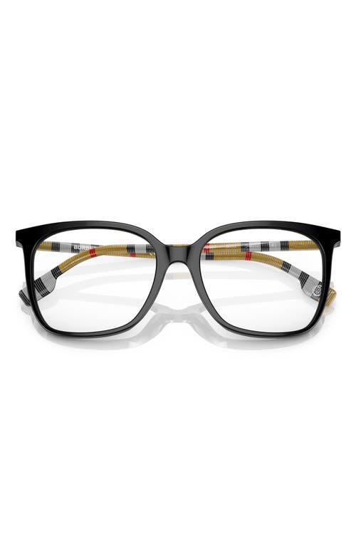 Burberry 54mm Square Optical Glasses In Blue