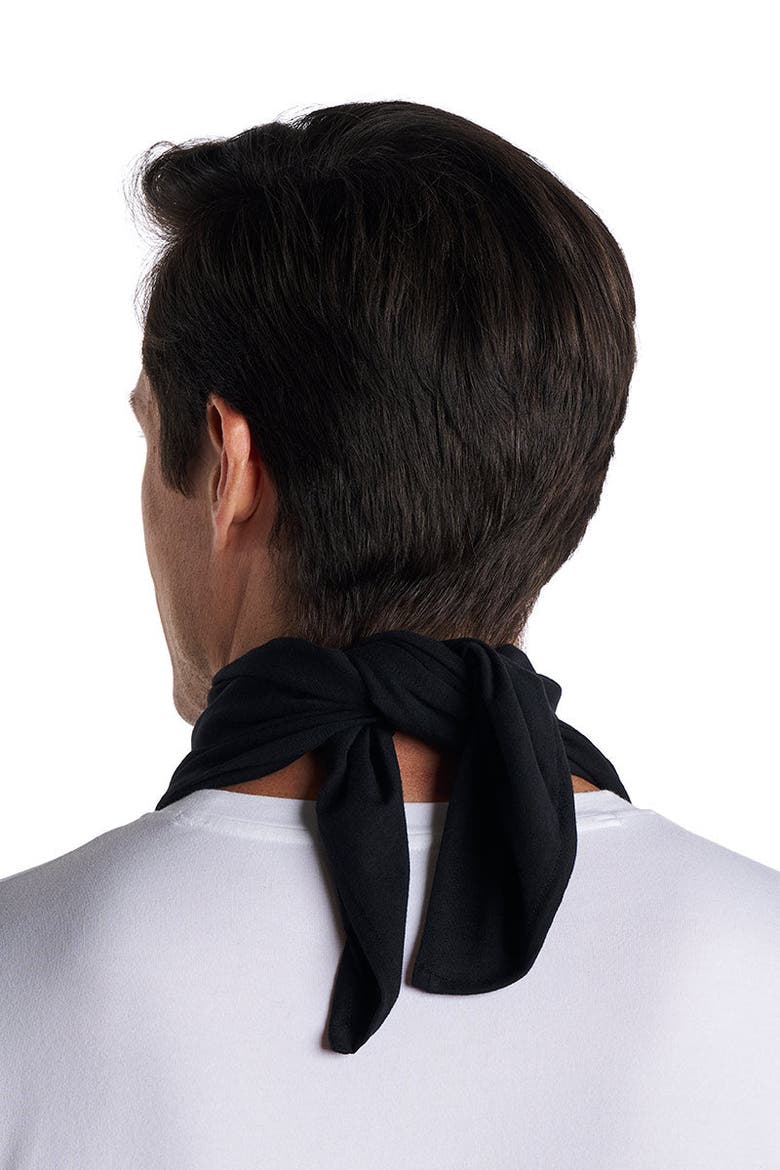 Sanibel Everyday Beach Bandana, UPF 50+ Sun Protection, Alternate, color, Black