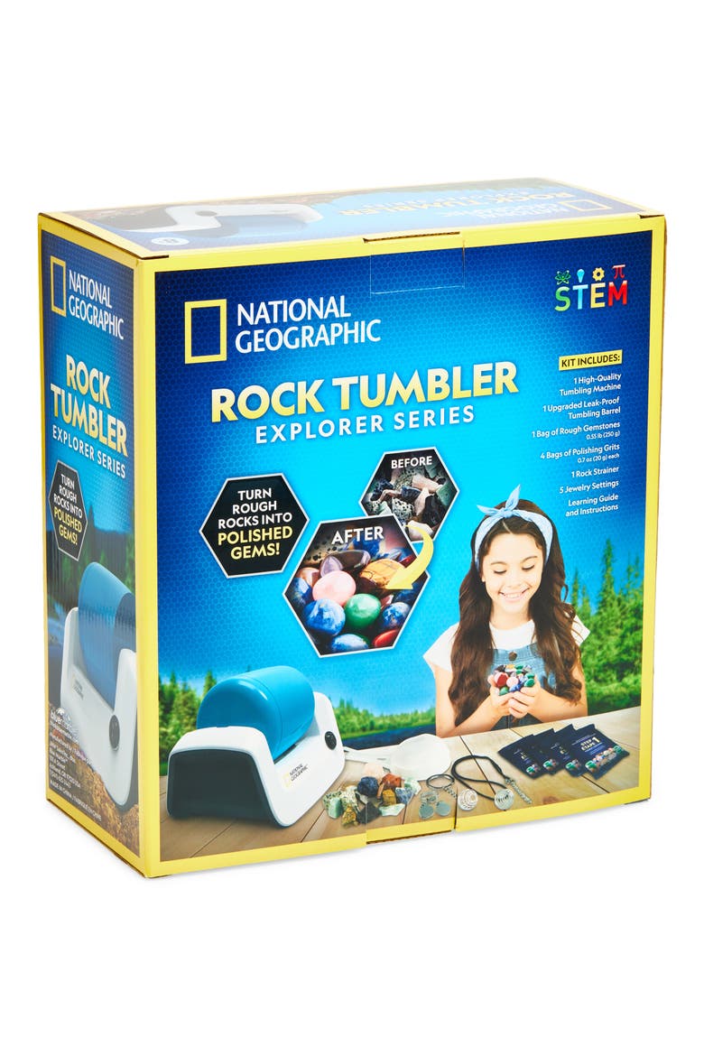 Explorer Series Rock Tumbler Kit, Alternate, color, MULTI