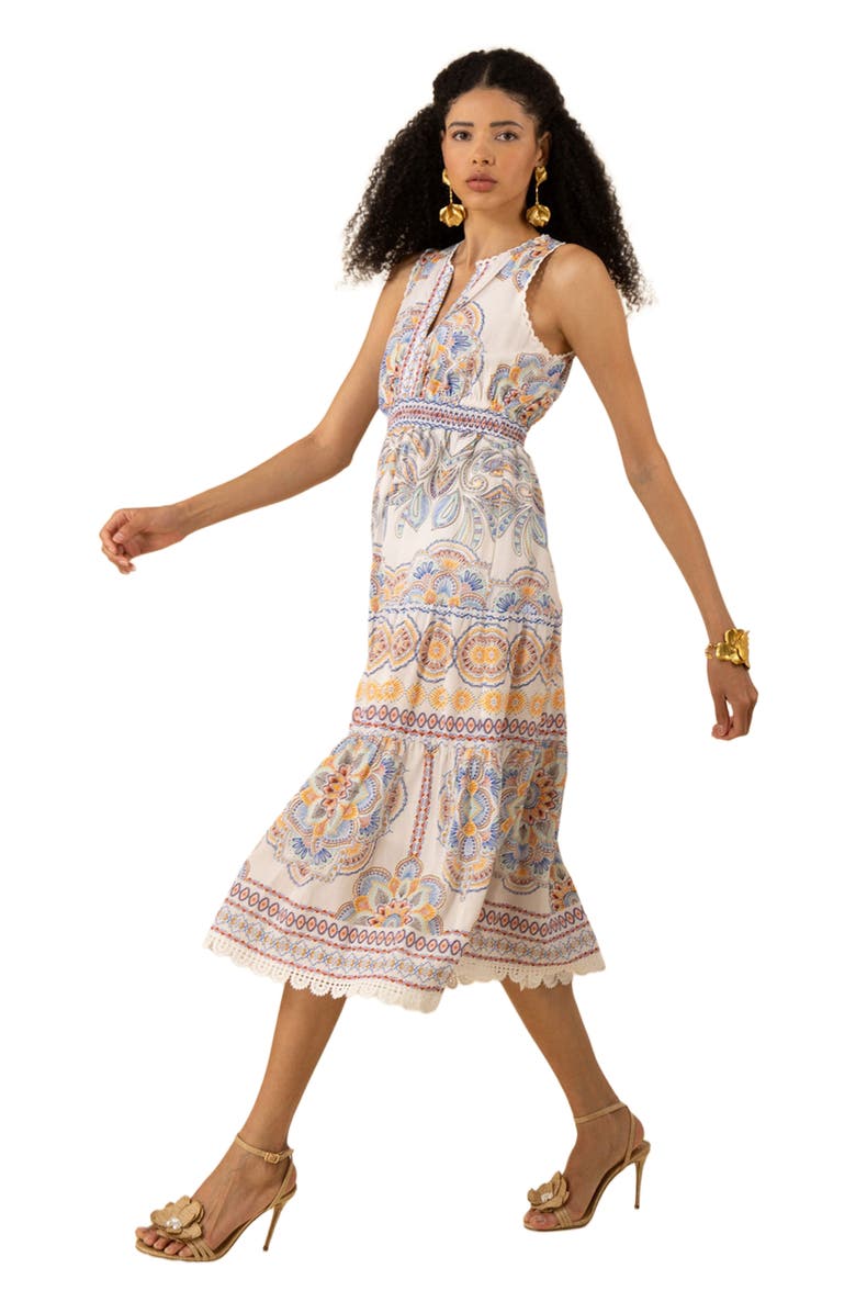 Hale Bob Liv Voile Dress, Alternate, color, 