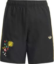 adidas Kids' Originals x Liberty London Floral Embroidered Shorts