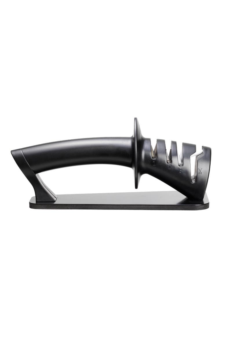 iD3® BLACK SAMURAI 3-Step Knife Sharpener, Main, color, Black