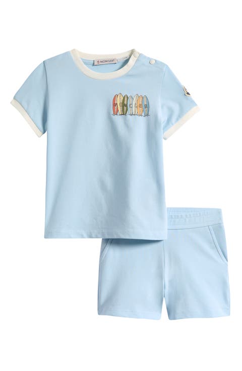Kids' Knit Graphic T-Shirt & Shorts Set (Baby & Toddler)