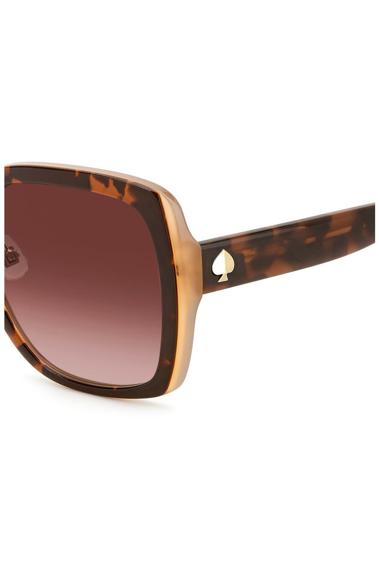 kimber 56mm gradient square sunglasses, Alternate, color, 0086-HA