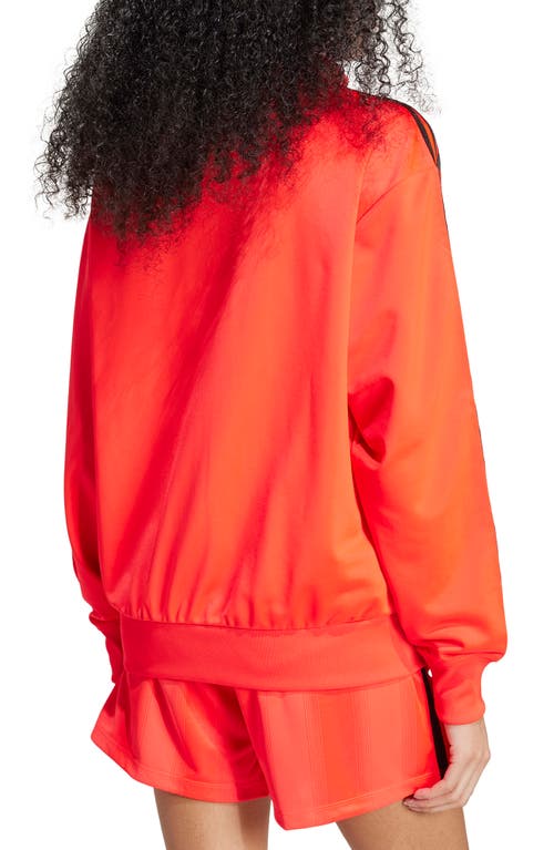 Adidas Originals Firebird Recycled Polyester Track Jacket In Orange